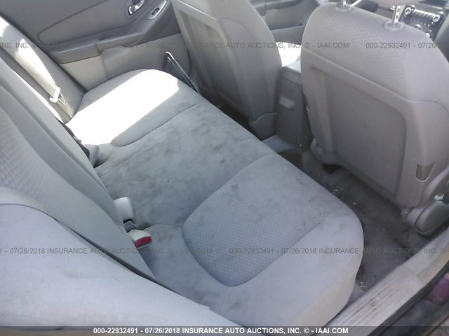 1G1ZS51F36F280223 - 2006 CHEVROLET MALIBU LS წითელი ფოტო 8