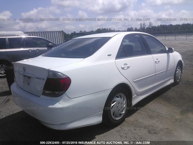 4T1BE32K55U633017 - 2005 TOYOTA CAMRY LE/XLE/SE Ağ foto 4