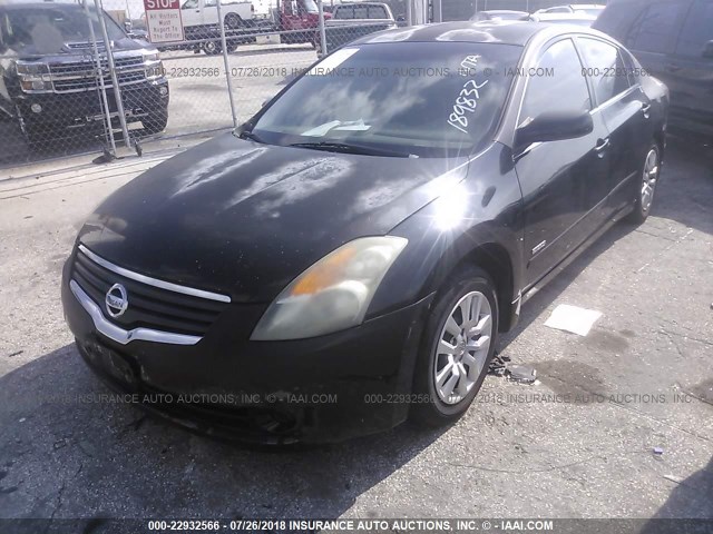 1N4CL21EX7C189832 - 2007 NISSAN ALTIMA HYBRID BLACK photo 2