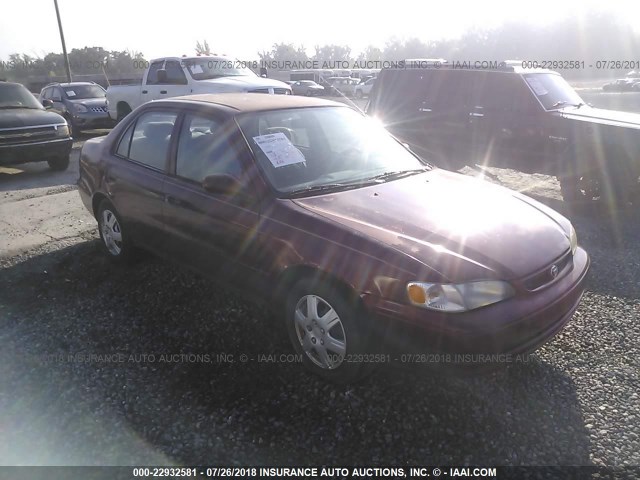 1NXBR12EXYZ383989 - 2000 TOYOTA COROLLA VE/CE/LE 栗色 照片 6