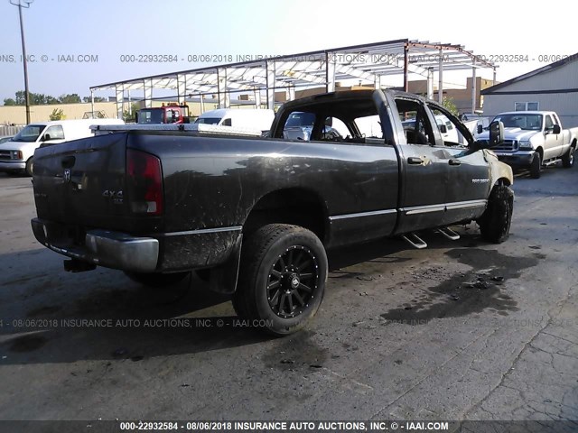 3D7LX38C36G254398 - 2006 DODGE RAM 3500 ST/SLT BLACK photo 4