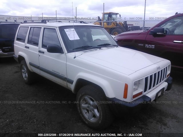 1J4FF68S0XL612087 - 1999 JEEP CHEROKEE SPORT/CLASSIC თეთრი ფოტო 1