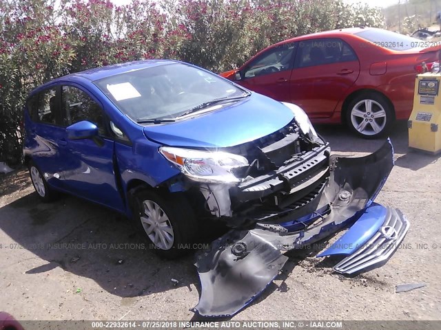 3N1CE2CP8FL413835 - 2015 NISSAN VERSA NOTE S/S PLUS/SV/SL/SR BLUE photo 1