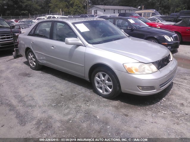 4T1BF28BXYU112698 - 2000 TOYOTA AVALON XL/XLS SILVER photo 1