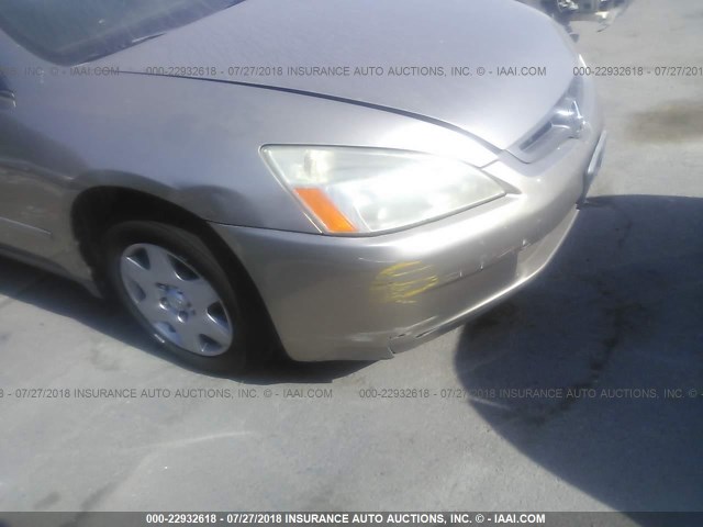 1HGCM56415A164675 - 2005 HONDA ACCORD LX GOLD photo 6