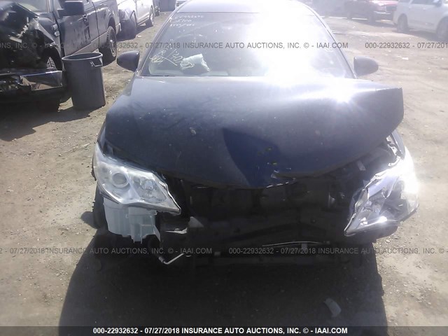 4T1BF1FKXEU430555 - 2014 TOYOTA CAMRY L/SE/LE/XLE 蓝色 照片 6