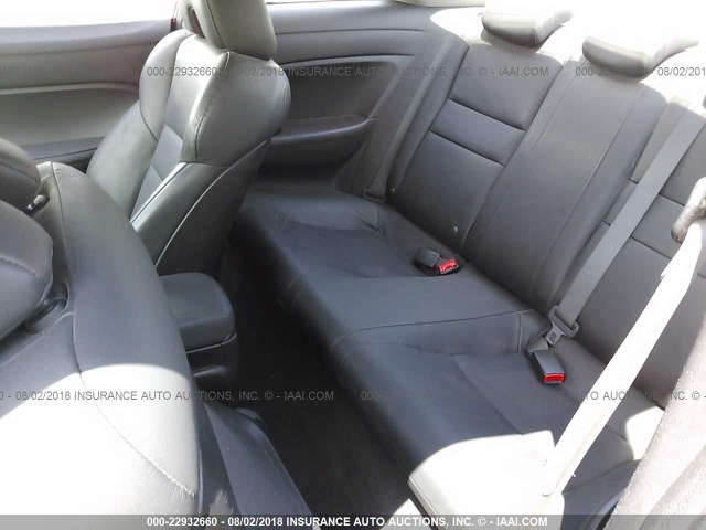 2HGFG12929H501571 - 2009 HONDA CIVIC EXL 红色 照片 8