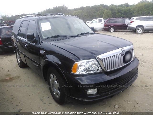 5LMFU28565LJ16375 - 2005 LINCOLN NAVIGATOR BLACK photo 1