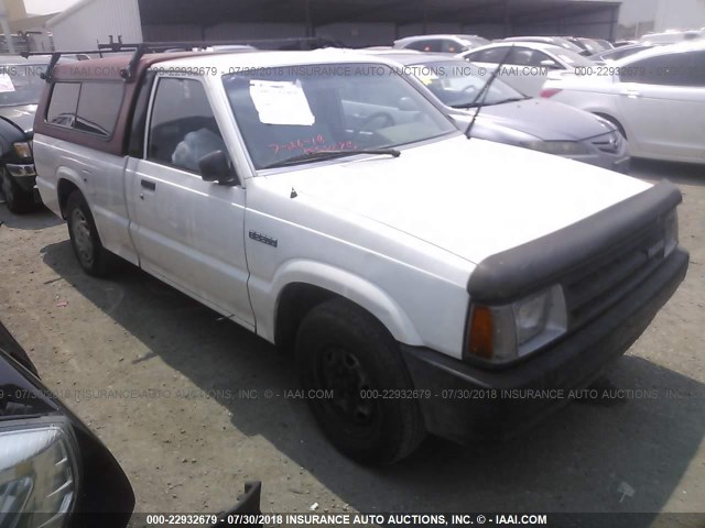 JM2UF1232P0369607 - 1993 MAZDA B2200 SHORT BED WHITE photo 1