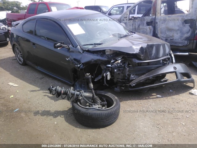 JTKDE177770218371 - 2007 TOYOTA SCION TC ნაცრისფერი ფოტო 1