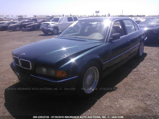 WBAGJ832XVDM06534 - 1997 BMW 740 IL Dark Blue photo 2
