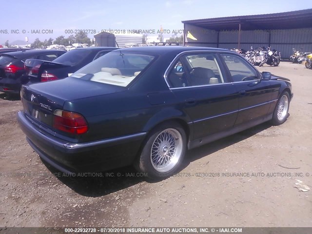 WBAGJ832XVDM06534 - 1997 BMW 740 IL Dark Blue photo 4
