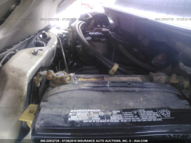 2D4GP44L17R360192 - 2007 DODGE GRAND CARAVAN SXT TAN photo 10