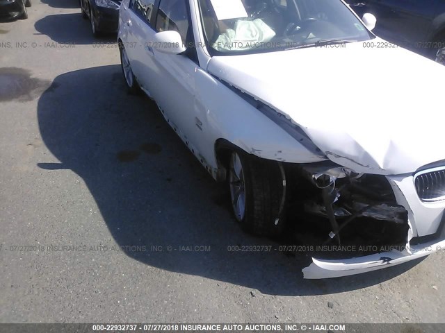 WBAPK5C54AA652643 - 2010 BMW 328 XI SULEV WHITE photo 6