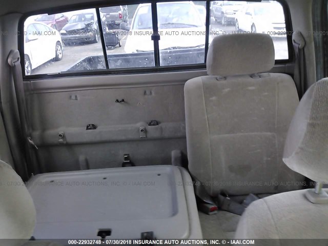 5TEHN72N14Z367002 - 2004 TOYOTA TACOMA DOUBLE CAB შავი ფოტო 8