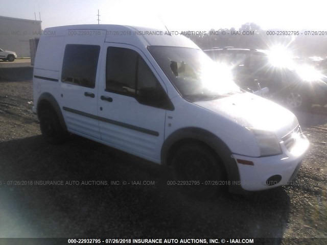 NM0LS6BN3CT113380 - 2012 FORD TRANSIT CONNECT XLT WHITE photo 1