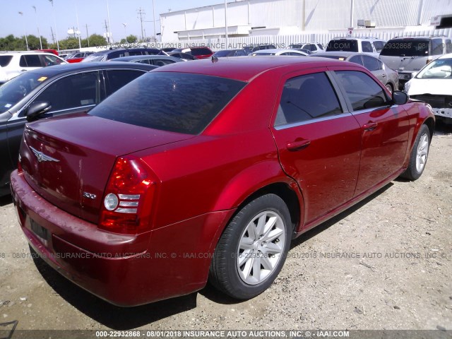 2C3KA43R38H126114 - 2008 CHRYSLER 300 LX 栗色 照片 4