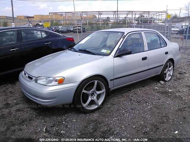 2T1BR12E1YC291297 - 2000 TOYOTA COROLLA VE/CE/LE 银色 照片 2