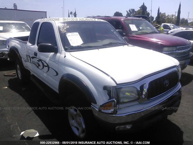 5TESM92N51Z864182 - 2001 TOYOTA TACOMA XTRACAB PRERUNNER 白色 照片 1