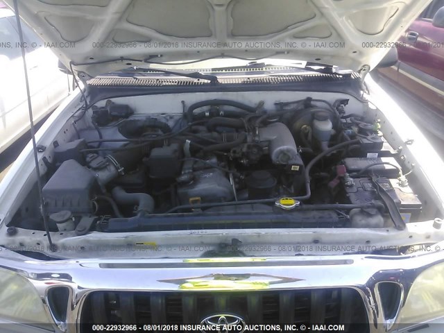 5TESM92N51Z864182 - 2001 TOYOTA TACOMA XTRACAB PRERUNNER 白色 照片 10