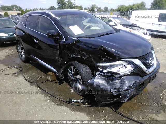 5N1AZ2MH2FN282414 - 2015 NISSAN MURANO S/SL/SV/PLATINUM BLACK photo 6