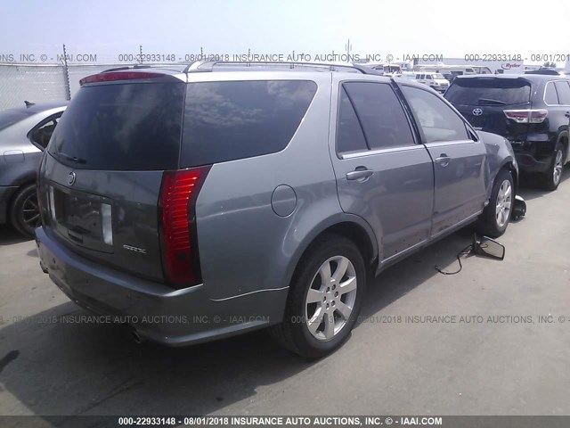 1GYEE63A760148518 - 2006 CADILLAC SRX GRAY photo 4