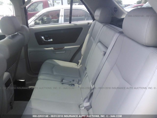 1GYEE63A760148518 - 2006 CADILLAC SRX GRAY photo 8