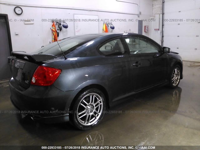 JTKDE177260138006 - 2006 TOYOTA SCION TC 蓝色 照片 4