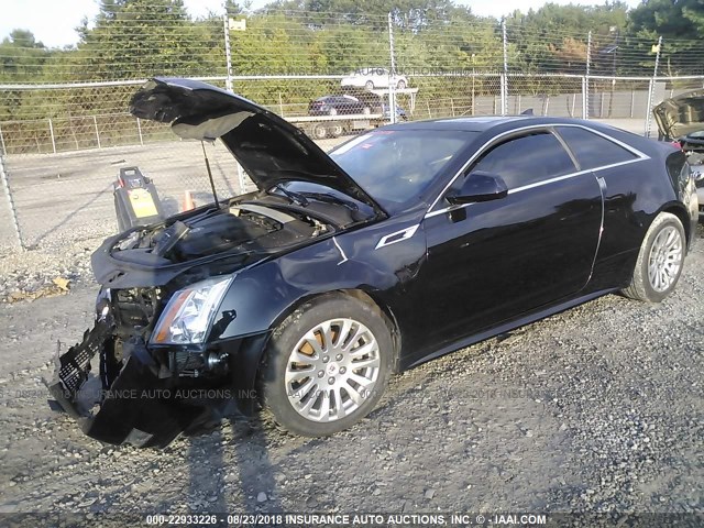 1G6DC1E33E0187231 - 2014 CADILLAC CTS PERFORMANCE COLLECTION Черный фото 2