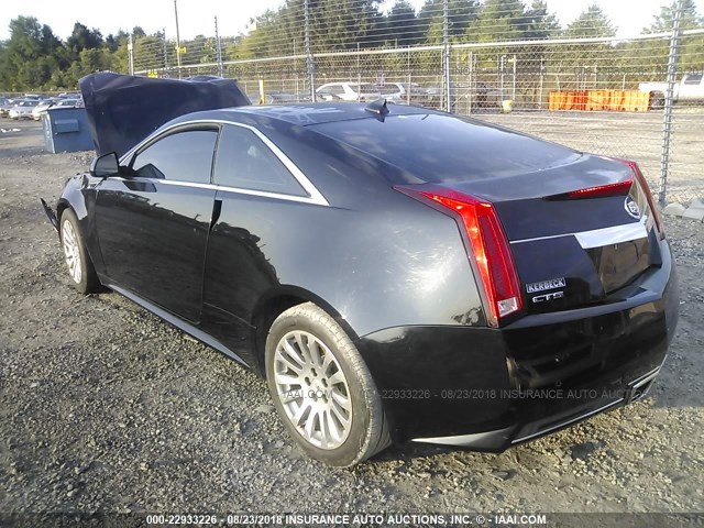 1G6DC1E33E0187231 - 2014 CADILLAC CTS PERFORMANCE COLLECTION Черный фото 3