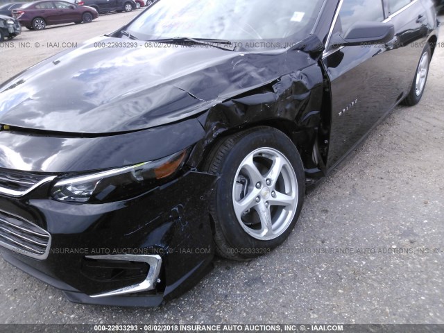 1G1ZB5ST6JF204007 - 2018 CHEVROLET MALIBU LS Qara foto 6