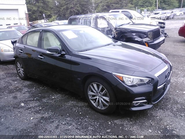 JN1EV7AR4HM834261 - 2017 INFINITI Q50 PREMIUM/SPORT/SE BLACK photo 1