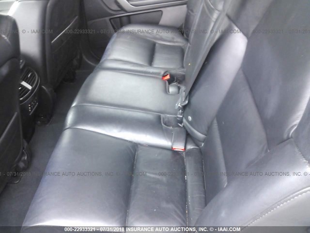 2HNYD284X8H551662 - 2008 ACURA MDX TECHNOLOGY GRAY photo 8