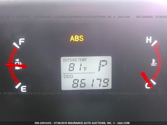 2T1KU40E79C015615 - 2009 TOYOTA COROLLA MATRIX  SILVER photo 7