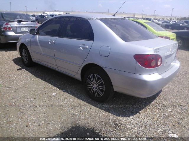 1NXBR32E46Z661875 - 2006 TOYOTA COROLLA CE/LE/S 银色 照片 3