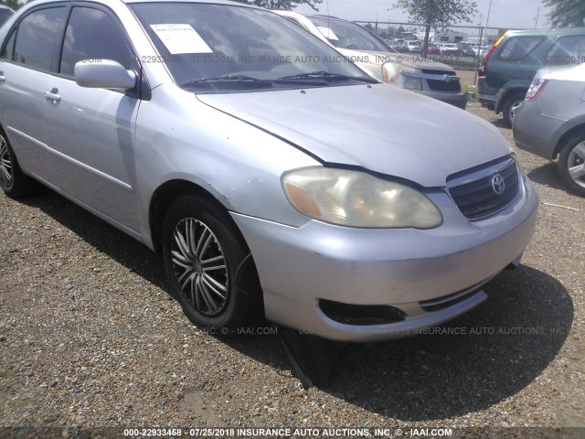 1NXBR32E46Z661875 - 2006 TOYOTA COROLLA CE/LE/S 银色 照片 6