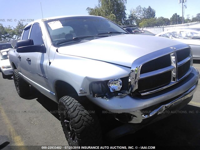 3D7KU28C14G221556 - 2004 DODGE RAM 2500 ST/SLT 银色 照片 1