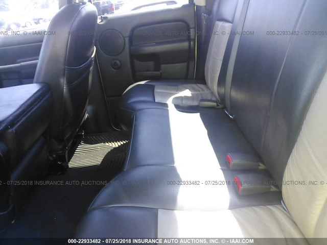 3D7KU28C14G221556 - 2004 DODGE RAM 2500 ST/SLT 银色 照片 8