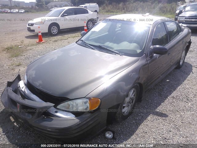 1G2NF52F02C112998 - 2002 PONTIAC GRAND AM SE1 GOLD photo 2