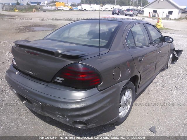 1G2NF52F02C112998 - 2002 PONTIAC GRAND AM SE1 GOLD photo 4