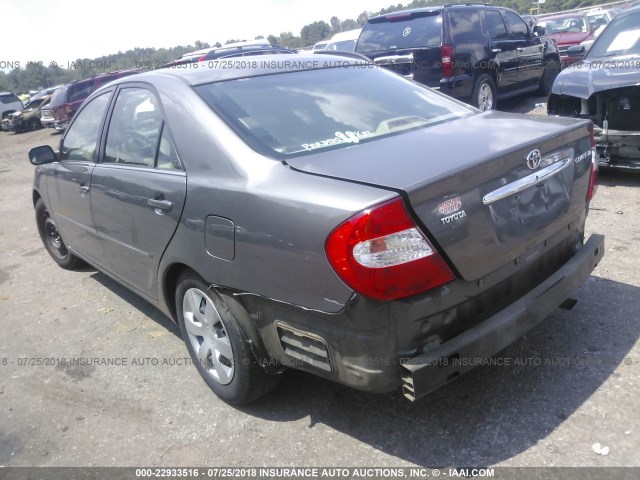 4T1BE32K13U756391 - 2003 TOYOTA CAMRY LE/XLE/SE Boz foto 3