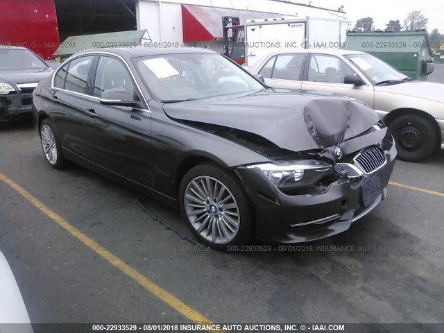 WBA3C1C57DF439939 - 2013 BMW 328 I SULEV GRAY photo 1