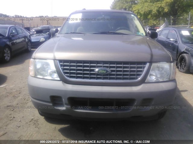 1FMZU72E22UC42678 - 2002 FORD EXPLORER XLS TAN photo 6