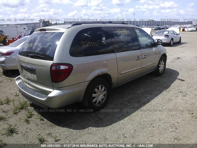 2A4GP54L66R822967 - 2006 CHRYSLER TOWN & COUNTRY TOURING GOLD photo 4