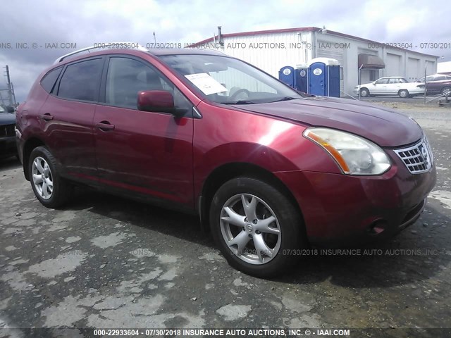 JN8AS58T48W024678 - 2008 NISSAN ROGUE S/SL RED photo 1