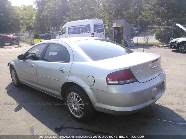 1C3EL56R35N502452 - 2005 CHRYSLER SEBRING TOURING SILVER photo 3