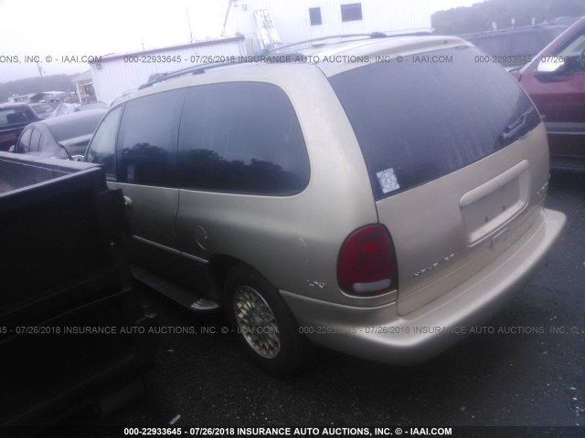 1C4GP64L4WB647712 - 1998 CHRYSLER TOWN & COUNTRY LXI GOLD photo 3