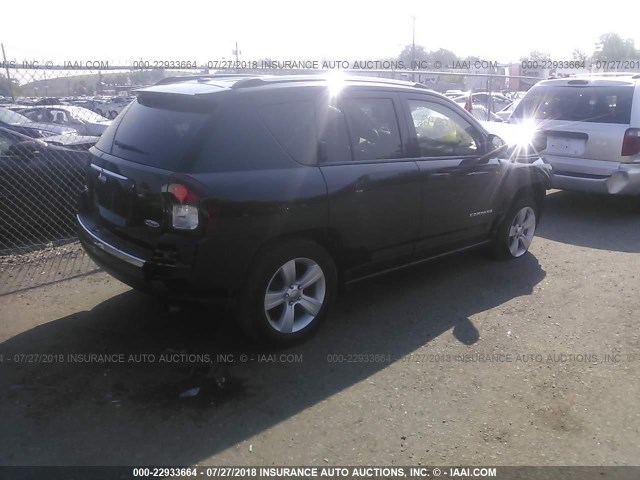 1C4NJDEB5FD395590 - 2015 JEEP COMPASS LATITUDE 黑色 照片 4