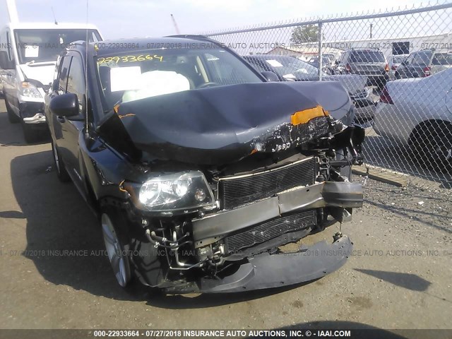 1C4NJDEB5FD395590 - 2015 JEEP COMPASS LATITUDE 黑色 照片 6