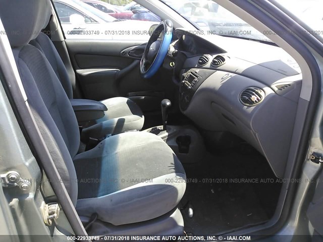 1FAFP34P93W147259 - 2003 FORD FOCUS SE/SE COMFORT/SE SPORT GREEN photo 5